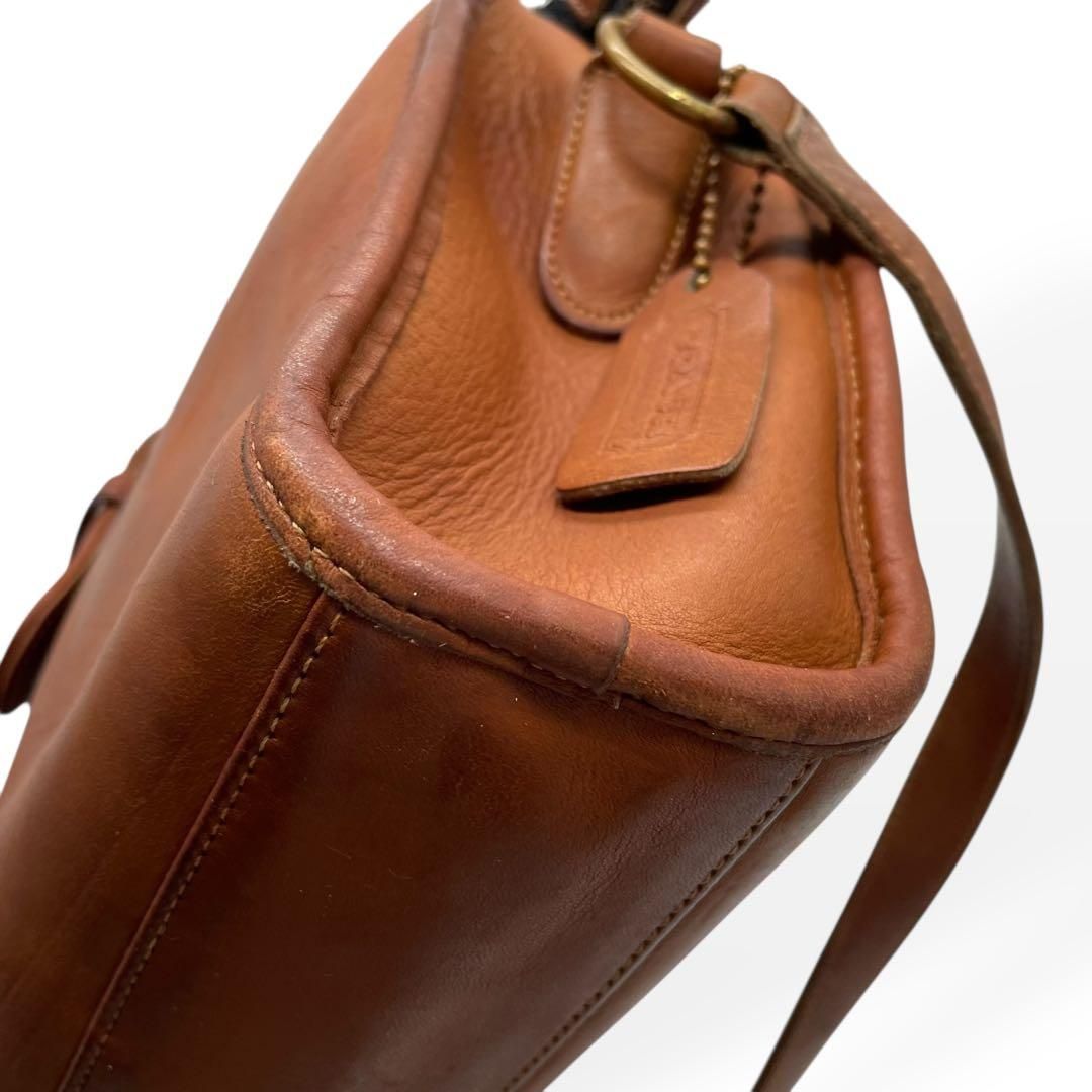 良品 希少 COACH ストア オールドコーチ ショルダーバッグ usa製