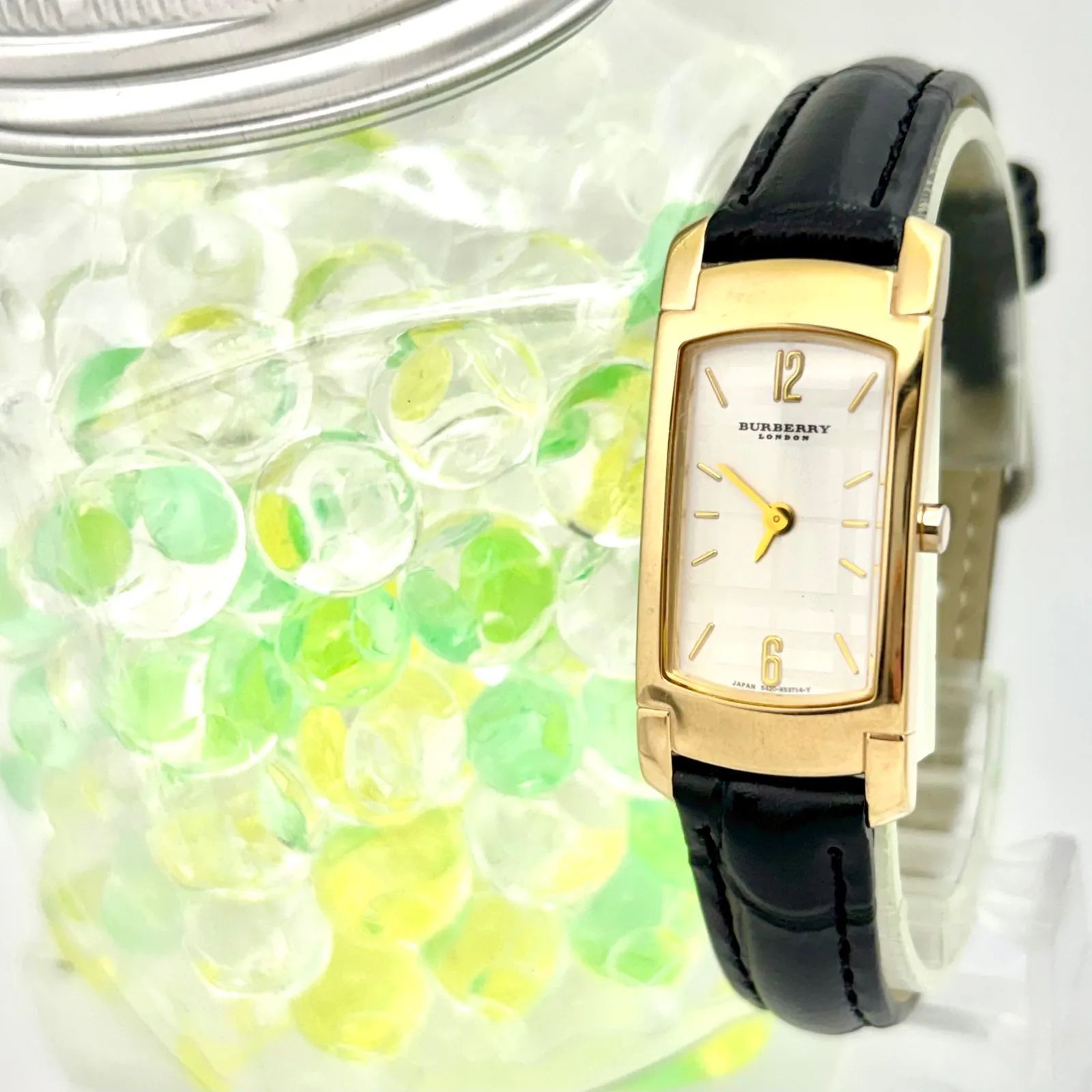 新品電池】BURBERRY バーバリー レディース 腕時計 ゴールド