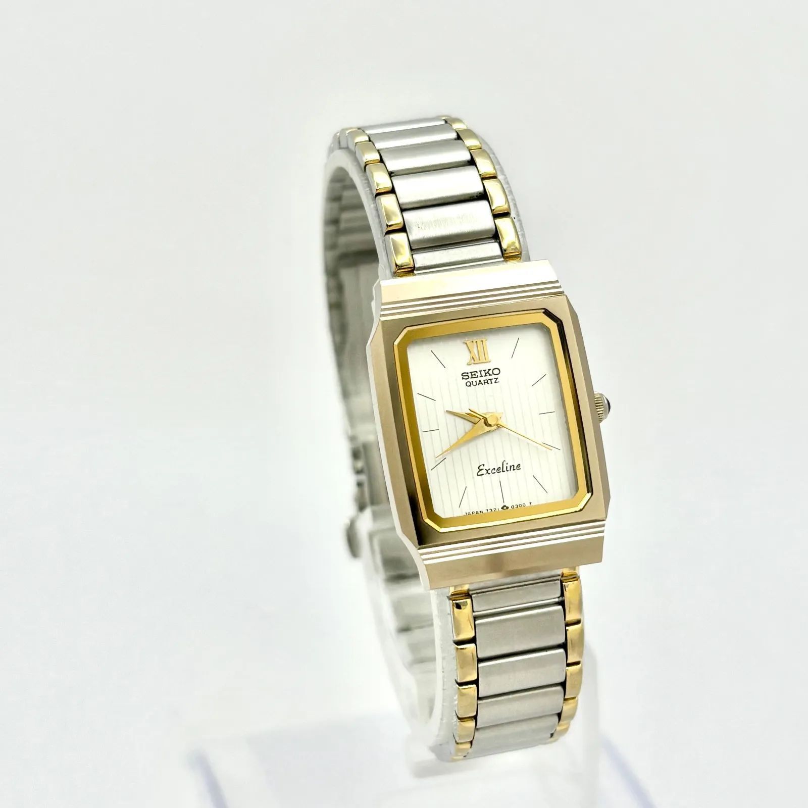 新品電池】SEIKO セイコー Exceline エクセリーヌ レディース 腕時計