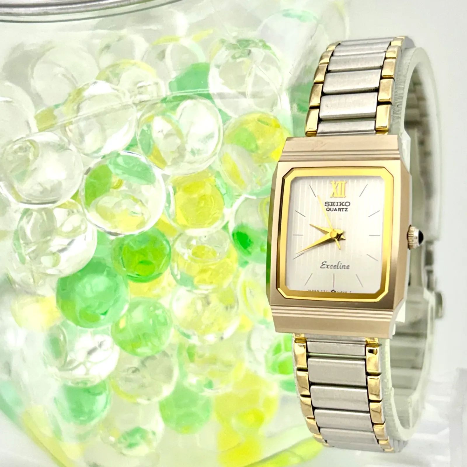新品電池】SEIKO セイコー Exceline エクセリーヌ レディース 腕時計