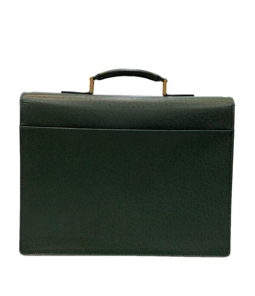 ルイヴィトン　タイガ　ブリーフケース セルヴィエット　モスコバ　A4 ルイ・ヴィトン ビジネスバッグ ブリーフケース タイガ セルヴィエット