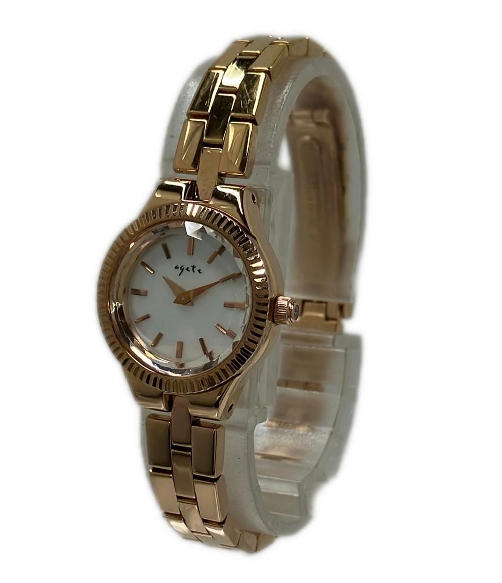 アガット 腕時計 クオーツ シェル レディース agete - メルカリ