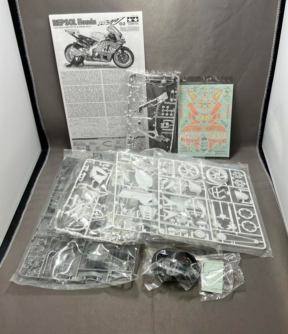 タミヤ 1/12 レプソル Honda RC211V '03 バレンシア プラモデル