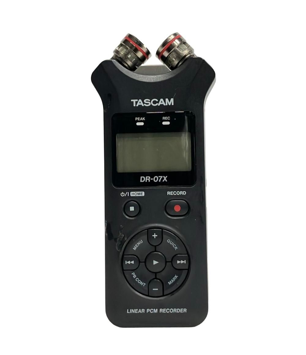 タスカム ステレオオーディオレコーダー DR-07 X TASCAM