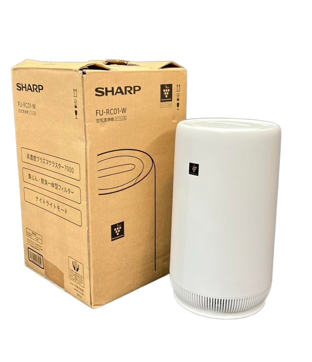 シャープ プラズマクラスター 7000 空気清浄機 6畳 FU RC 01 W SHARP