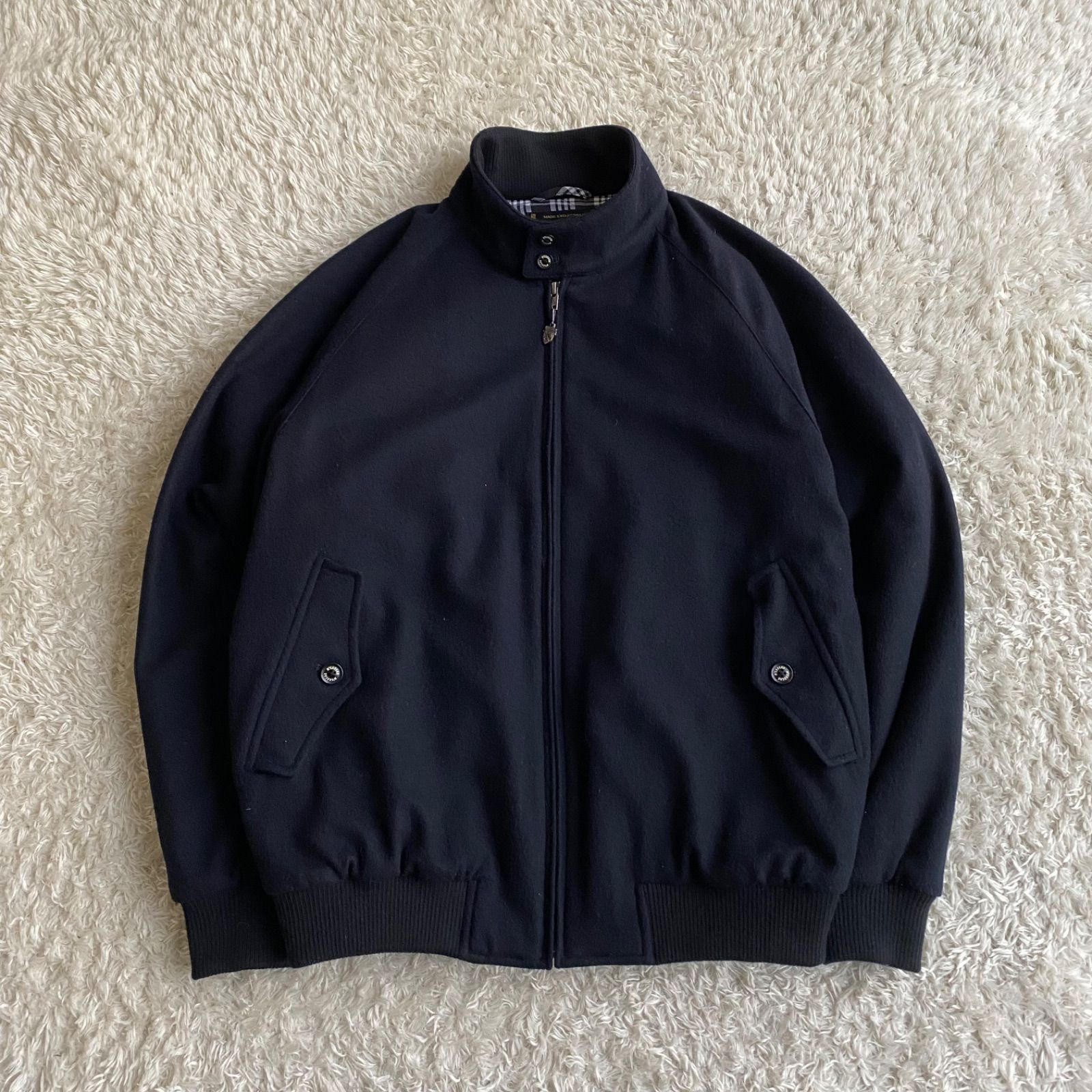 McGREGOR ハリントンジャケット スイングトップ G9 短丈 L ネイビー McGREGOR ハリントンジャケット スイングトップ G9 短丈 L ネイビー