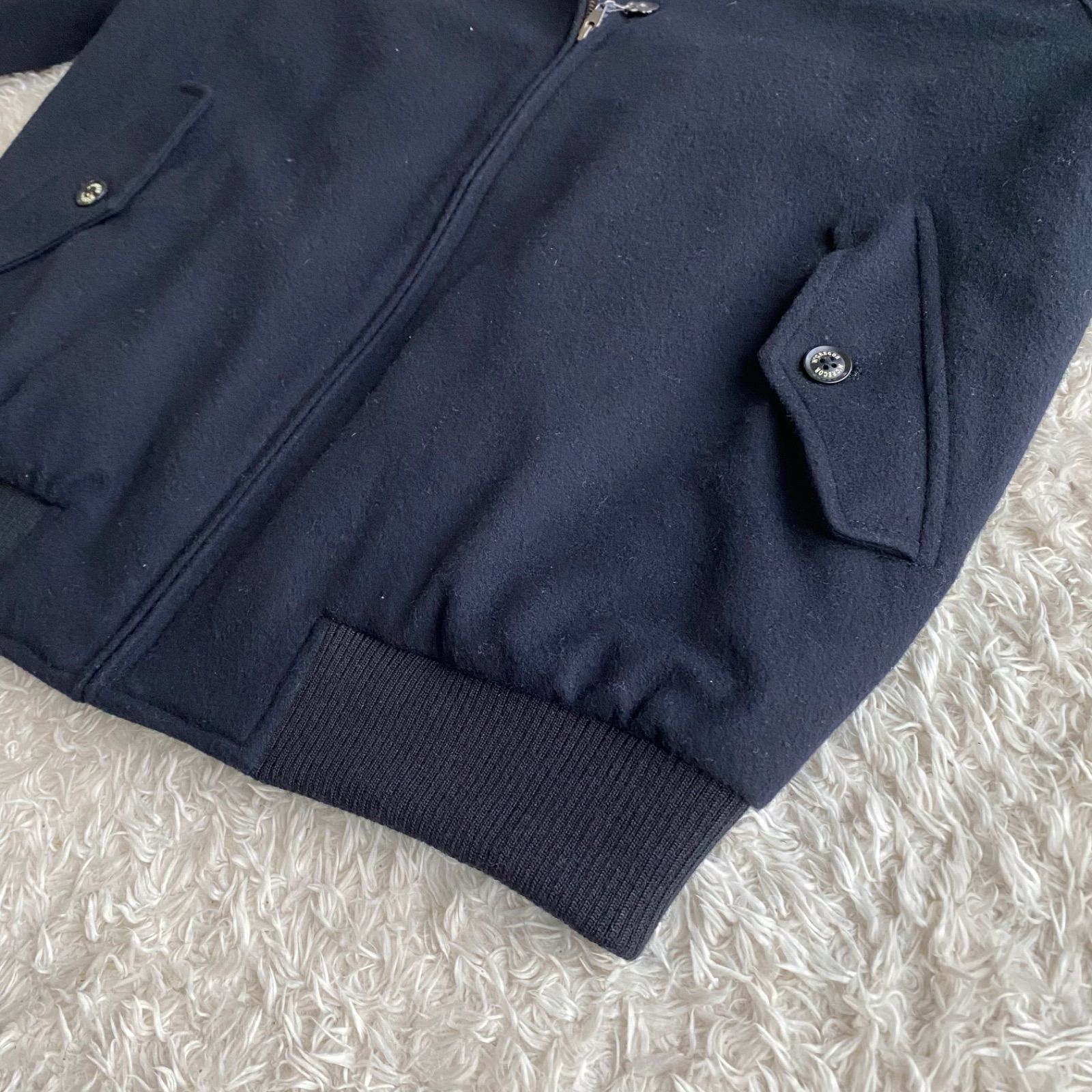 極美品！McGREGOR マックレガー 短丈 ウール ハリントンジャケット G9