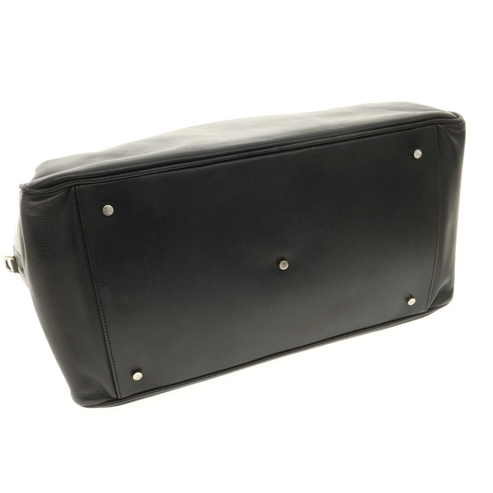 エルメネジルドゼニア 注文 Ermenegildo Zegna レザー ボストンバッグ