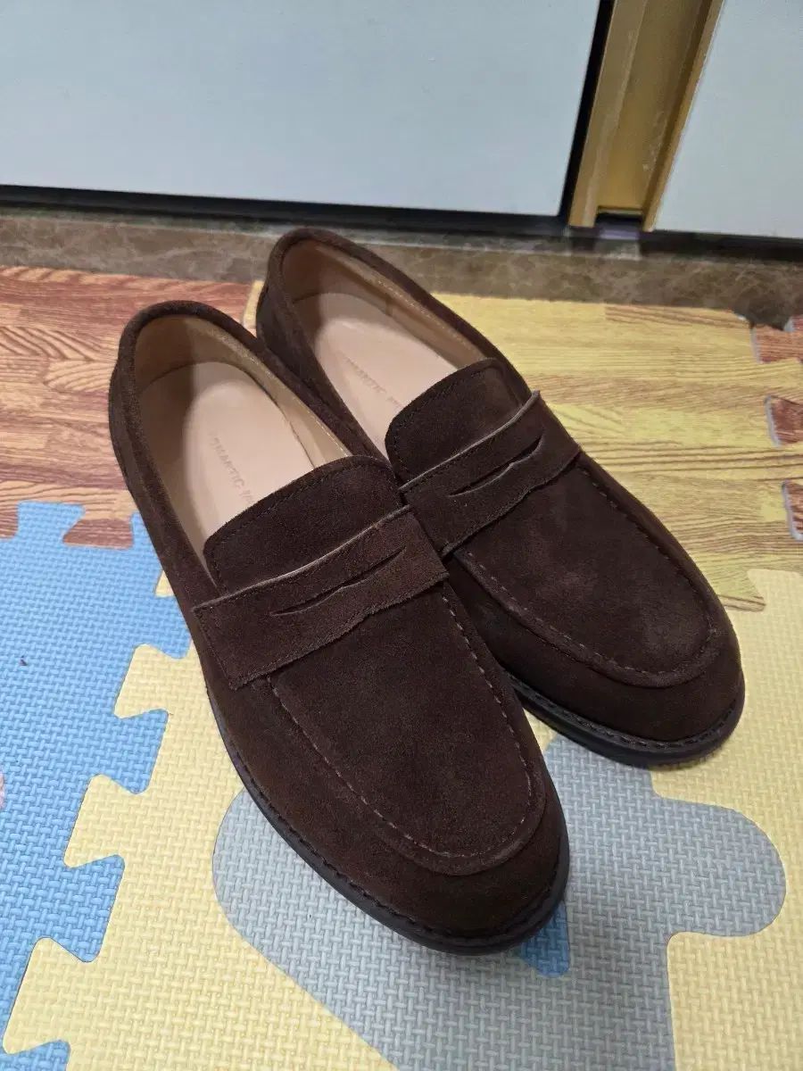 MOVE ニュー ラグローファー ブラウン スウェード 255