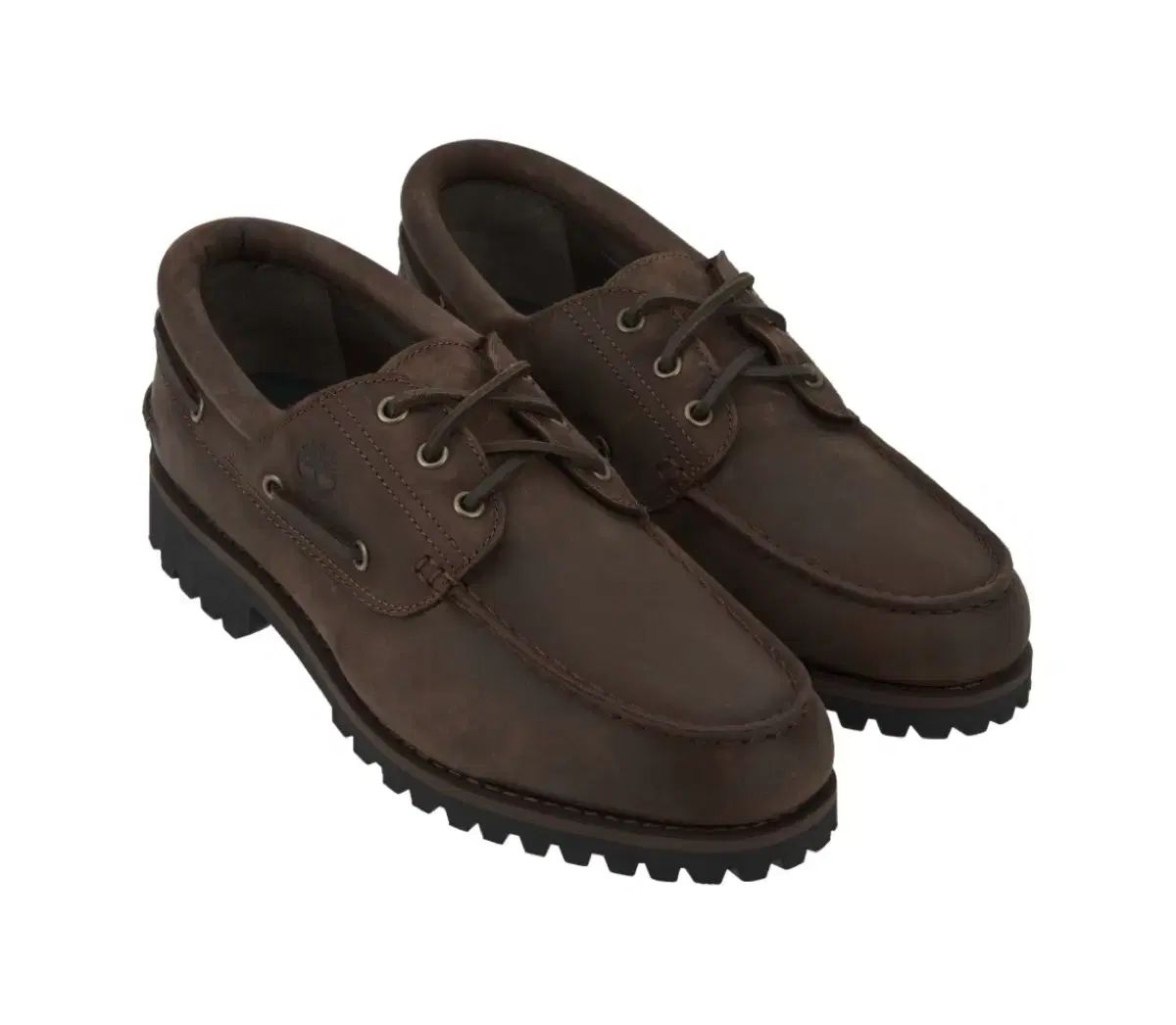 ティンバーランド ディスイズネバーザット 3アイ ボートシューズ ブラウン