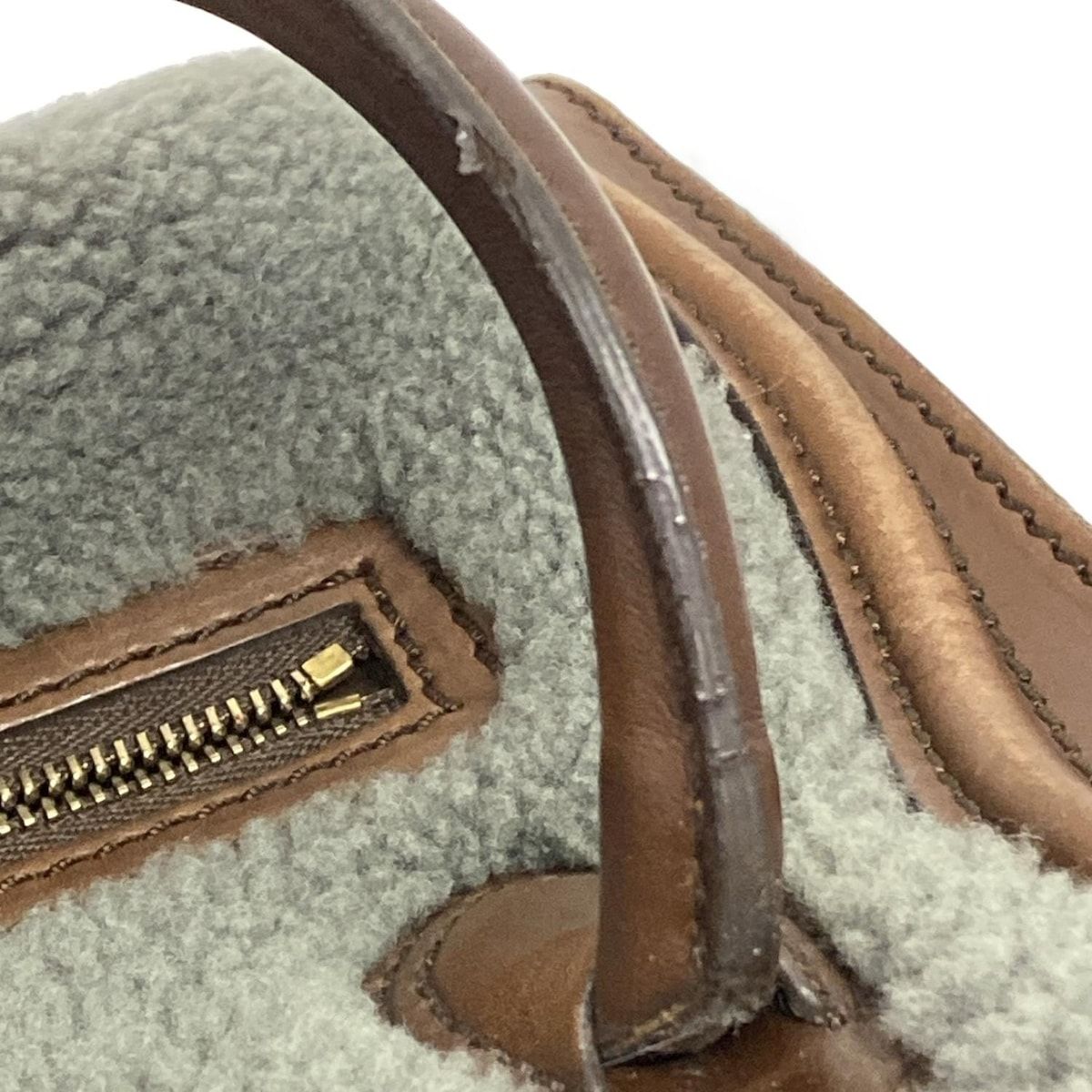 CELINE(セリーヌ) ハンドバッグ ラゲージナノショッパー ダークグレー