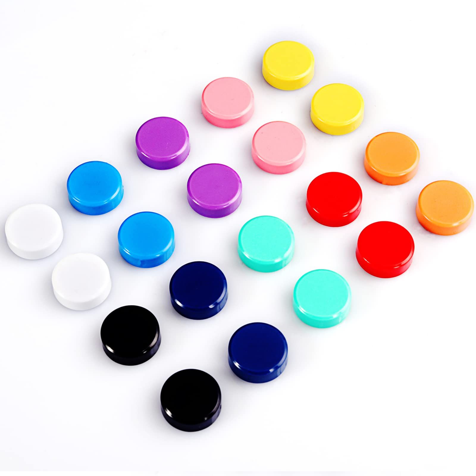 新品 マグネット磁石 ホワイトボード マグネット冷蔵庫 マグネット マグネット かわいい 小さい 丸形 磁石 多用途 冷蔵庫/ホワイトボード/掲示板/地図/最適 学校/事務所/キッチン/オフィス用品 (80個10色)