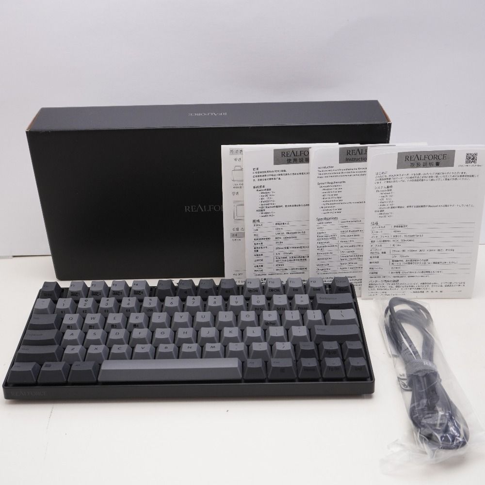 東プレ トウプレ PC周辺機器 REALFORCE RC1 C1HK11 英語配列 - メルカリ