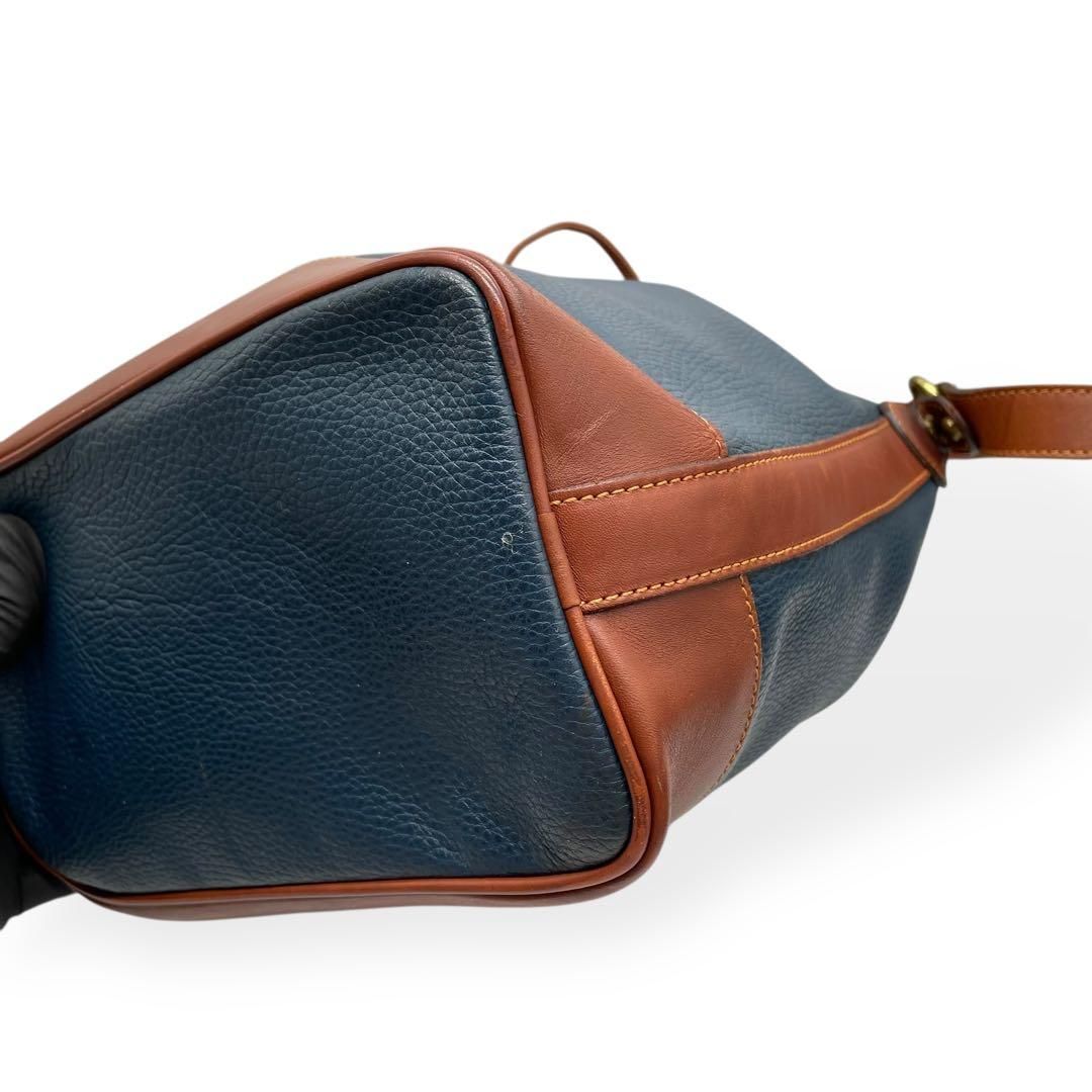 極美品 希少 COACH オールドコーチ ショルダーバッグ 巾着 USA製