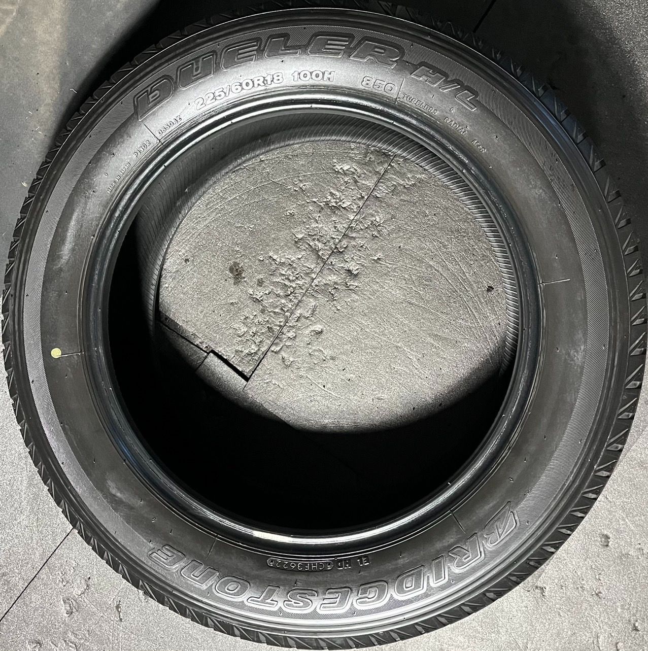  製 約7分山 ブリヂストン デューラー DUELER H L 225 60 R 18 4本 h_910 18インチ サマータイヤ ノーマルタイヤ