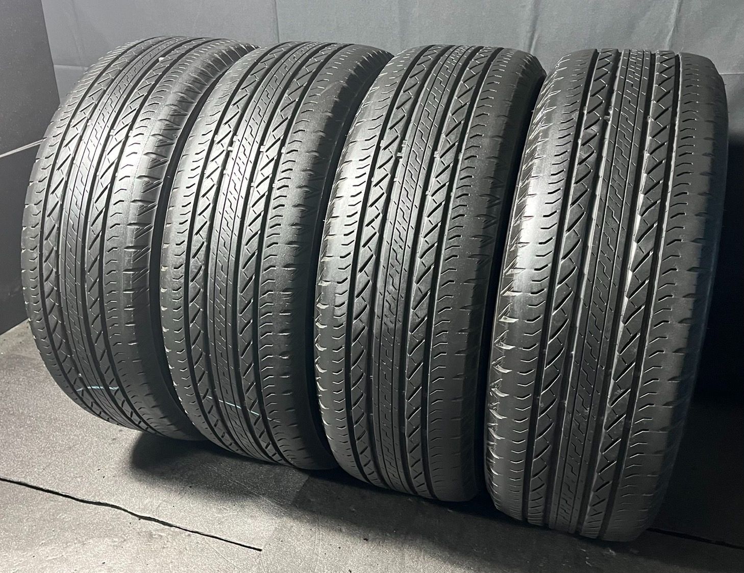 製 約7分山 ブリヂストン デューラー DUELER H L 225 60 R 18 4本 h_910