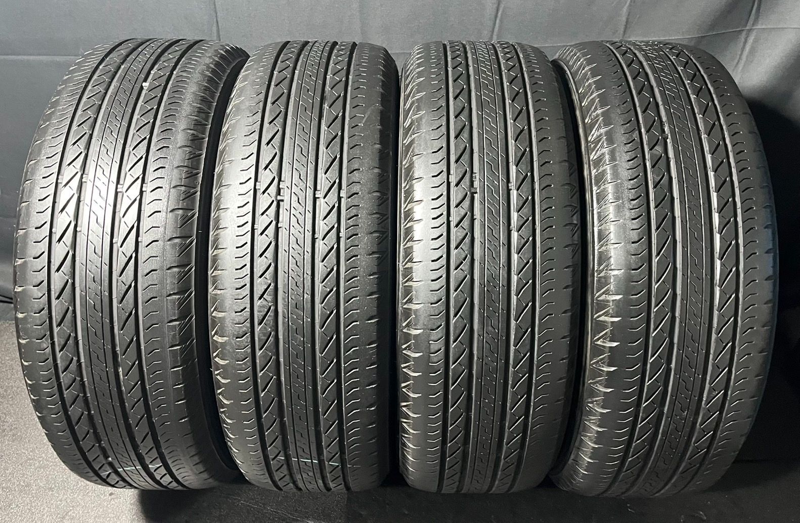 製 約7分山 ブリヂストン デューラー DUELER H L 225 60 R 18 4本 h_910