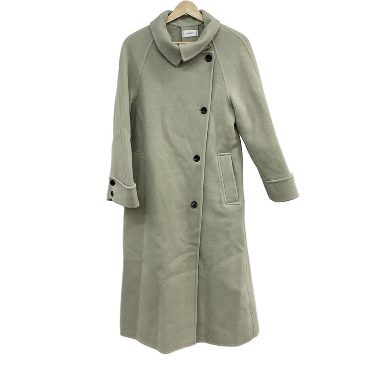 snidel スナイデル コート サイズ0 XS レディース HIGH QUALITY バルマカンリバーコート ミント 長袖 秋 冬
