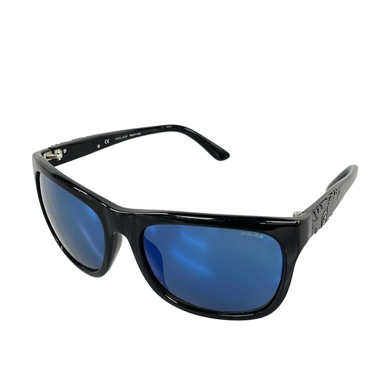 POLICE ポリス サングラス S 1895 G 黒×ブルー