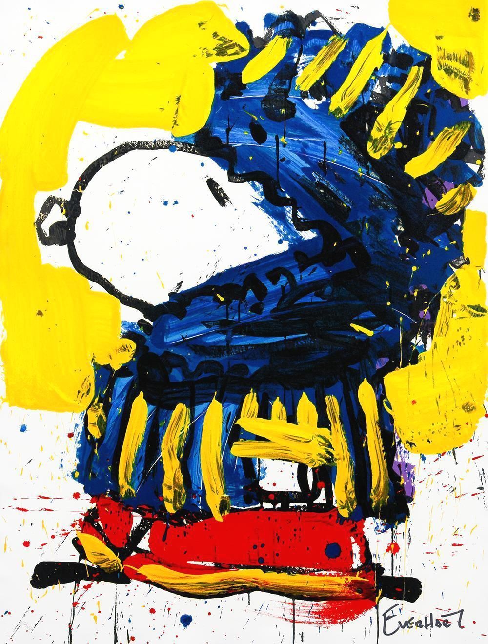 真作】【WISH】トム・エバハート Tom Everhart「MARCH VOGUE