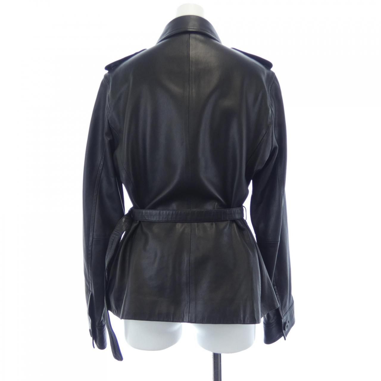 【美品】Aquascutumアクアスキュータム　レザージャケット ブラック アクアスキュータム Aquascutum レザージャケット - メルカリ