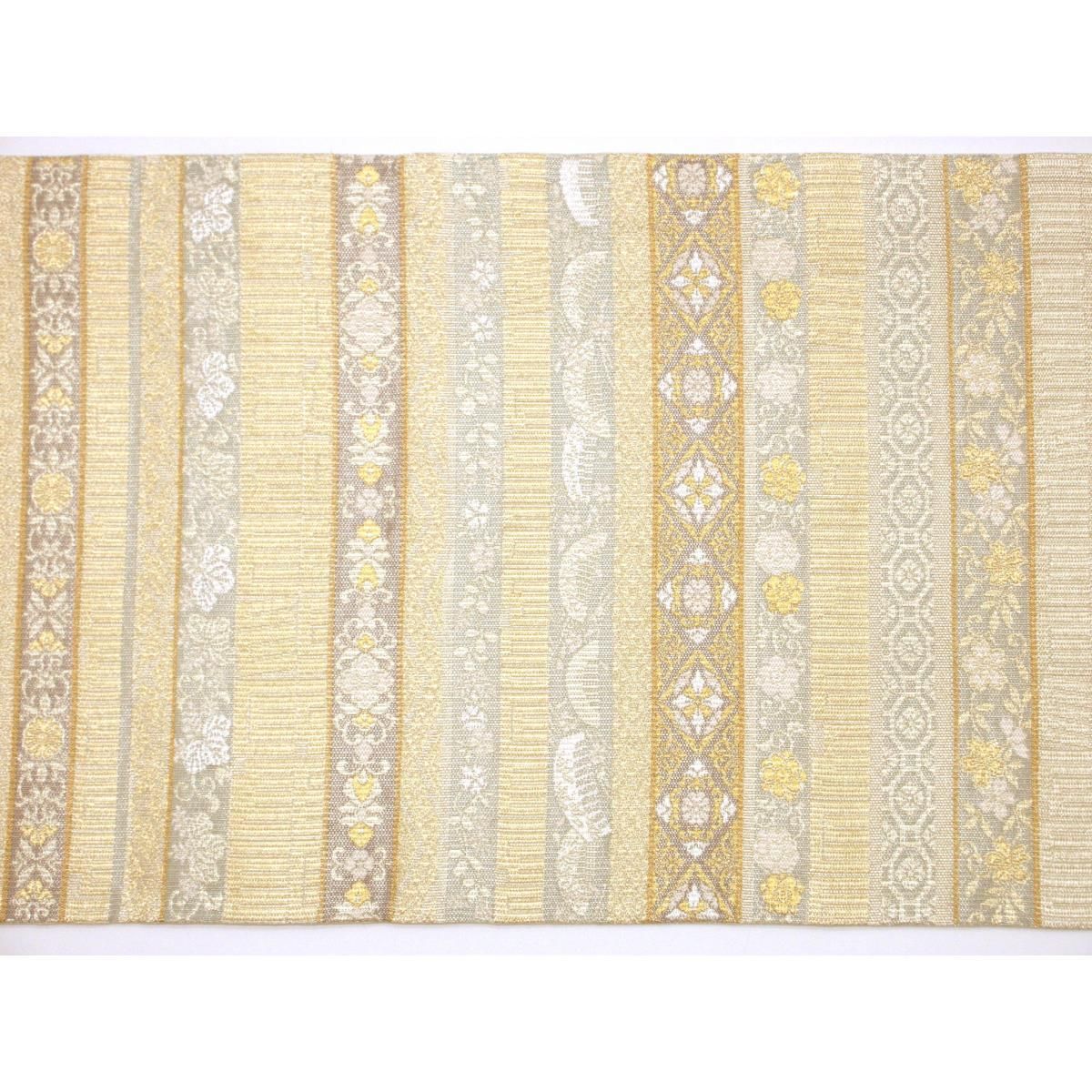 品良く締める　誉田屋源兵衛　パールベージュの袋帯 品良く締める 誉田屋源兵衛 パールベージュの袋帯 - メルカリ