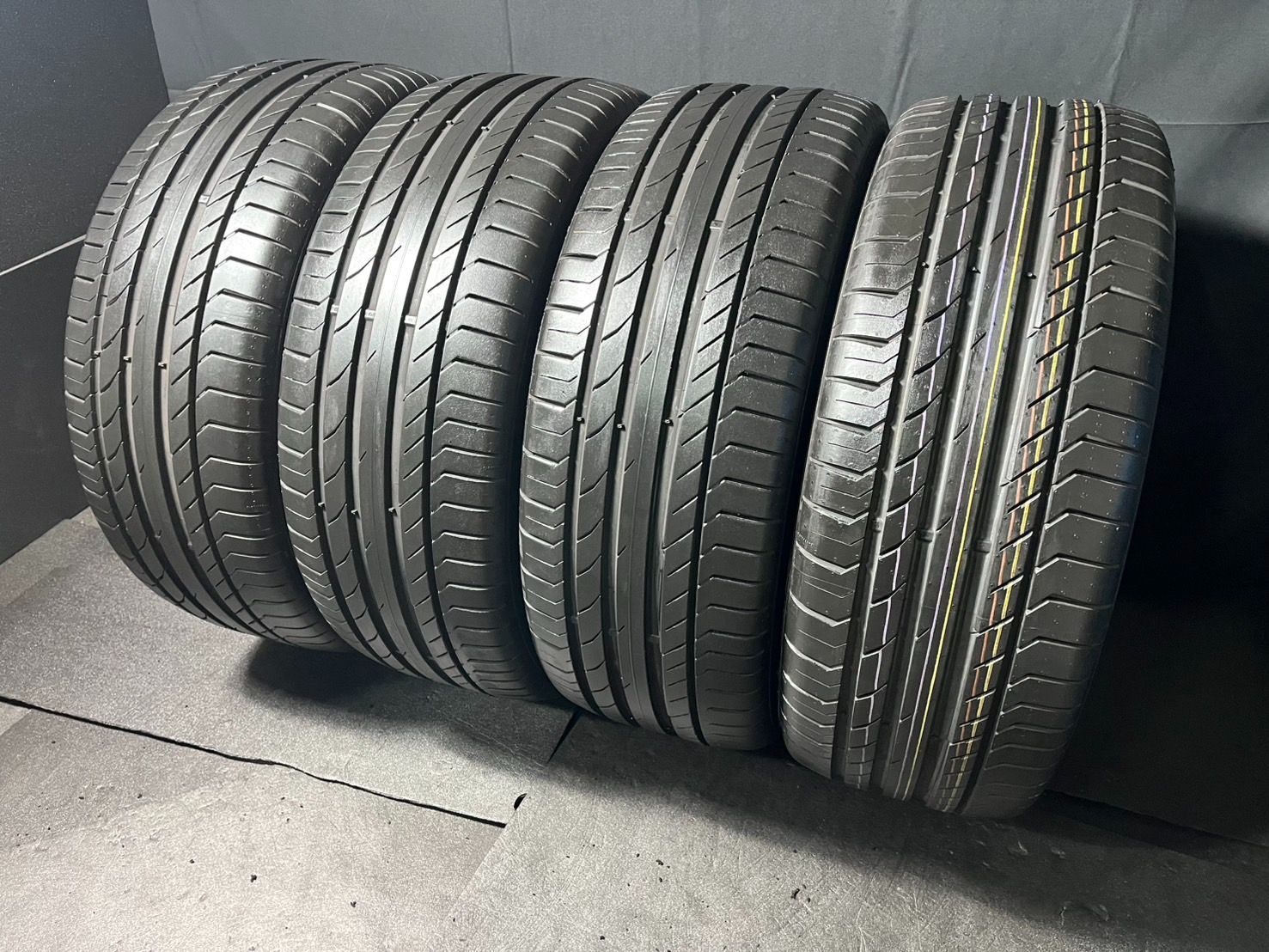 2025 製 約8 3～9 9分山 コンチネンタル Continental コンチスポーツコンタクト ContiSportContact 5 SUV 235 55 R 18 4本 h_914