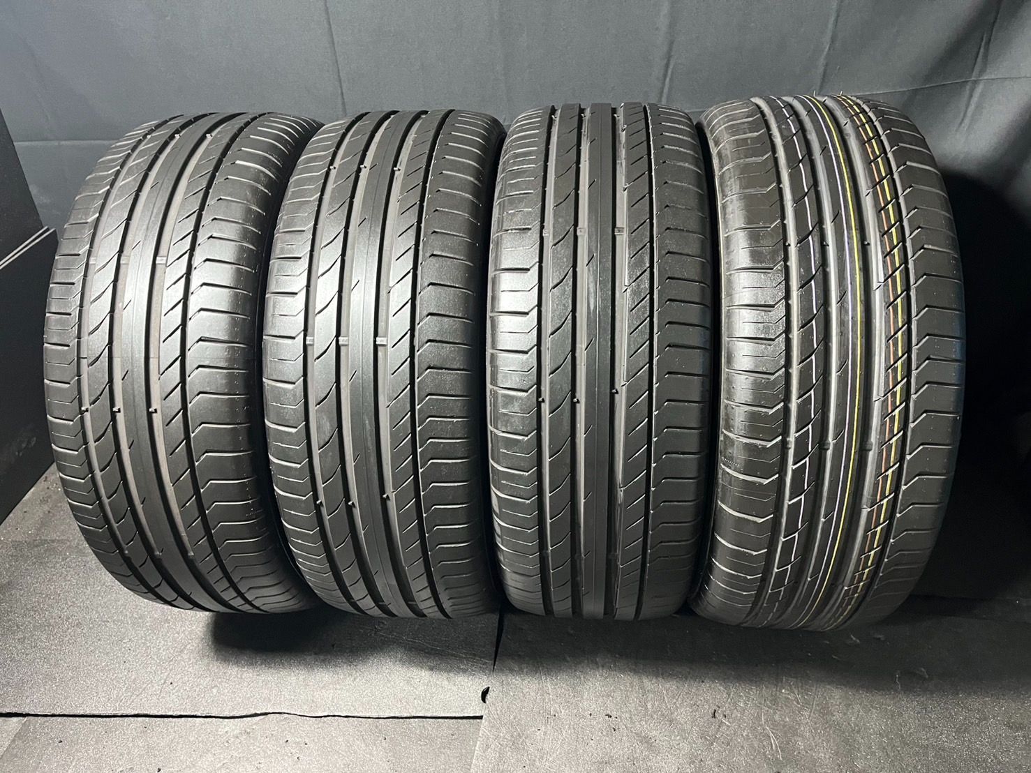 2025 製 約8 3～9 9分山 コンチネンタル Continental コンチスポーツコンタクト ContiSportContact 5 SUV 235 55 R 18 4本 h_914