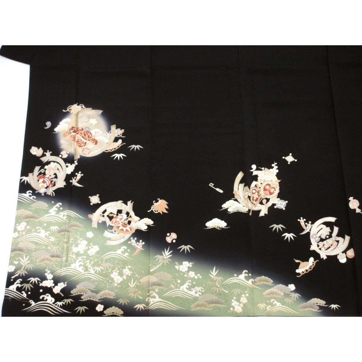 友禅金彩加工 ボカシ染