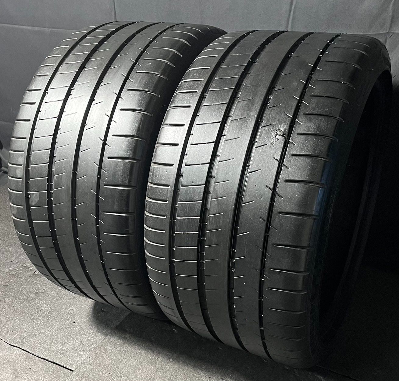 2017年製 約8 5分山 ミシュラン パイロット Pilot Super Sport K 3 305 30 R 20 2本 h_915