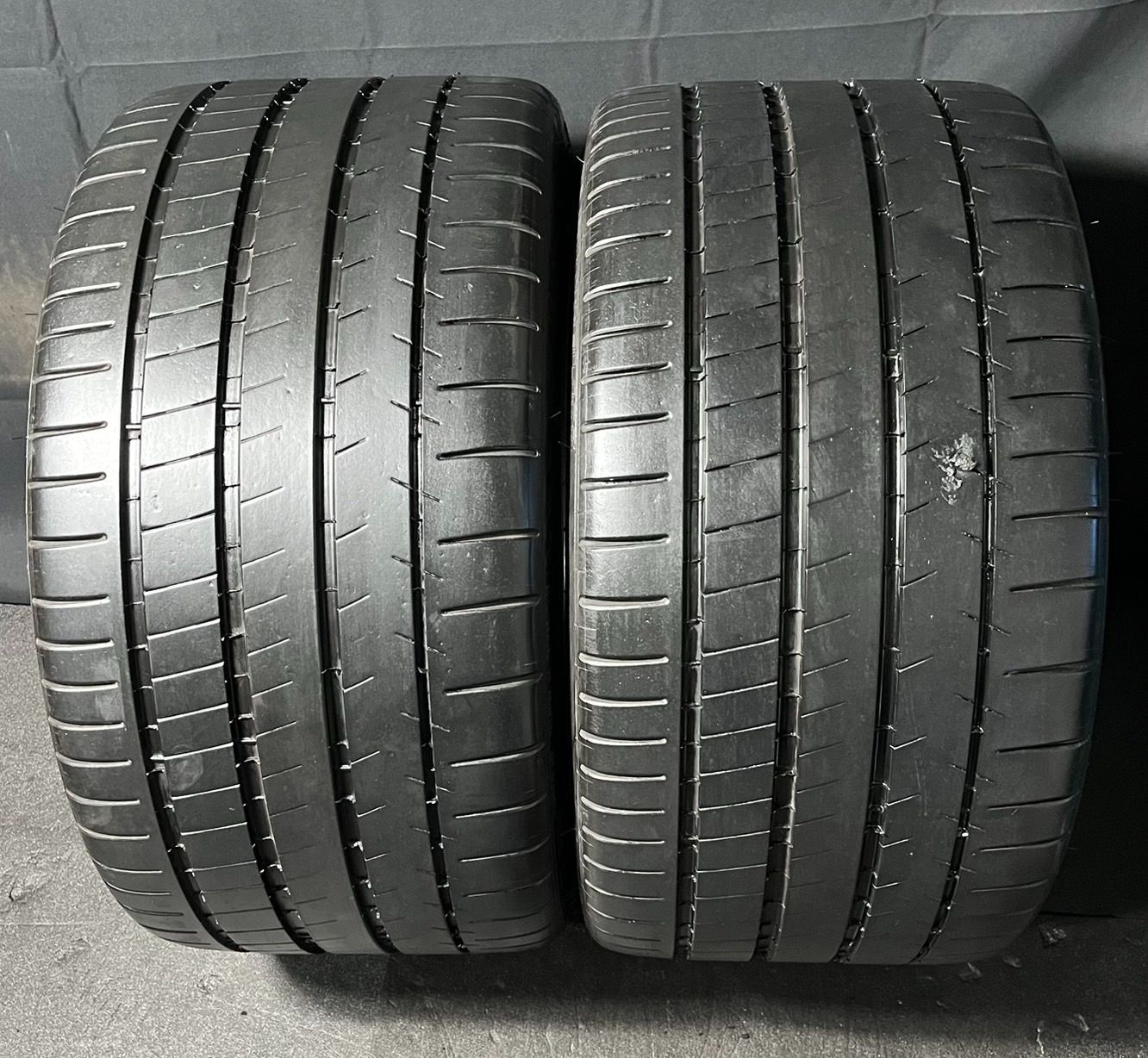 2017年製 約8 5分山 ミシュラン パイロット Pilot Super Sport K 3 305 30 R 20 2本 h_915