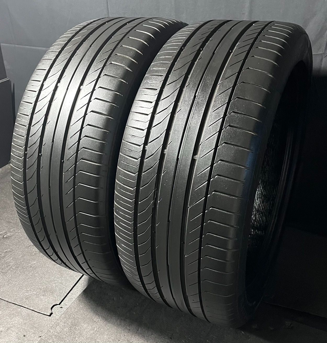 225/45R18 コンチネンタル 2019年製 山バリ2本セット 送料無料 225