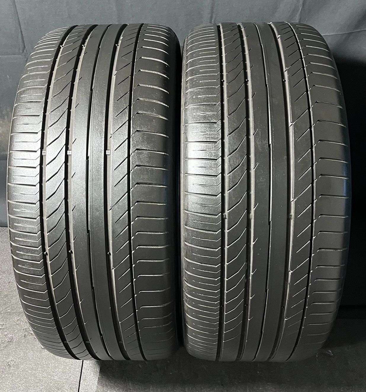 製 約8分山 コンチネンタル Continental コンチスポーツコンタクト ContiSportContact 5 285 40 R 22 2本 h_916