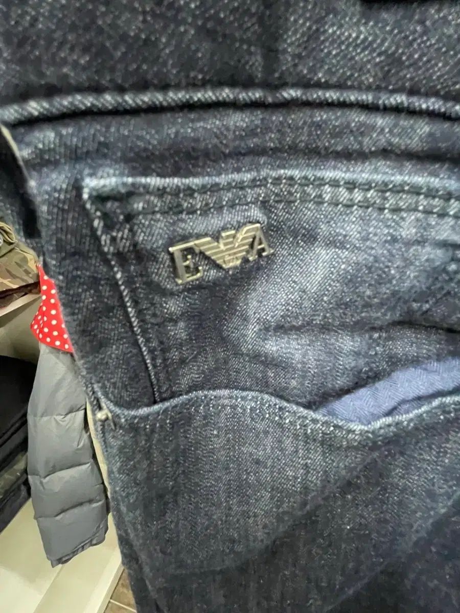 EA 7 エンポリオアルマーニ ブラック デニム