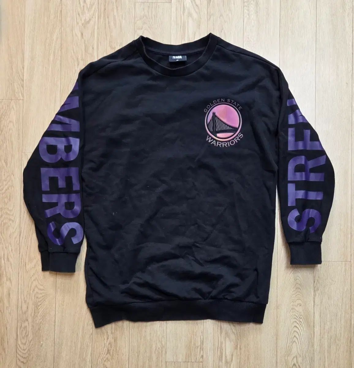 人気セール，正規品 未使用 NBA ゴールデンステート・ウォリアーズ 長袖Tシャツ XSサイズ (85程度) その他