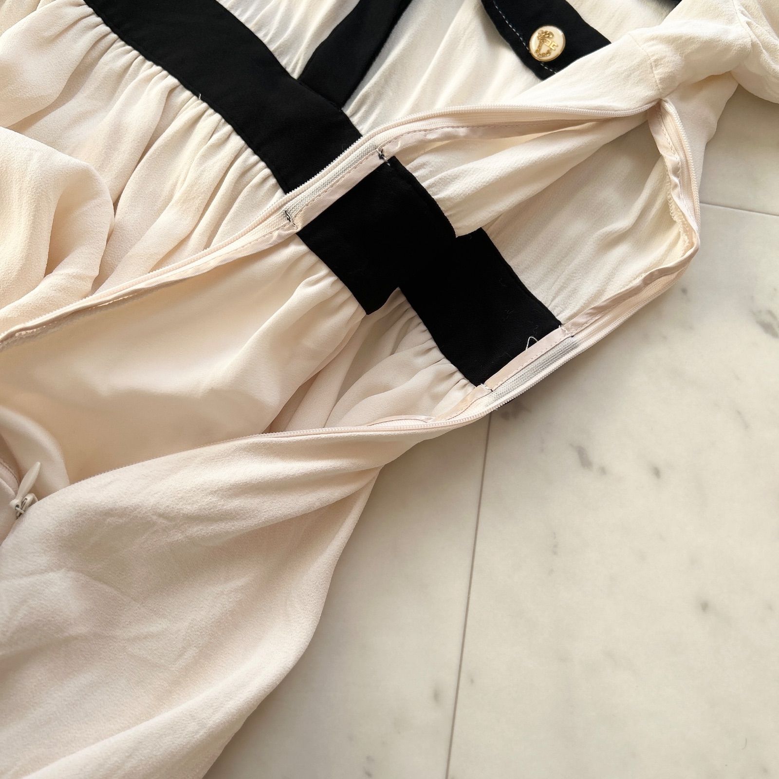 シフォンワンピース S