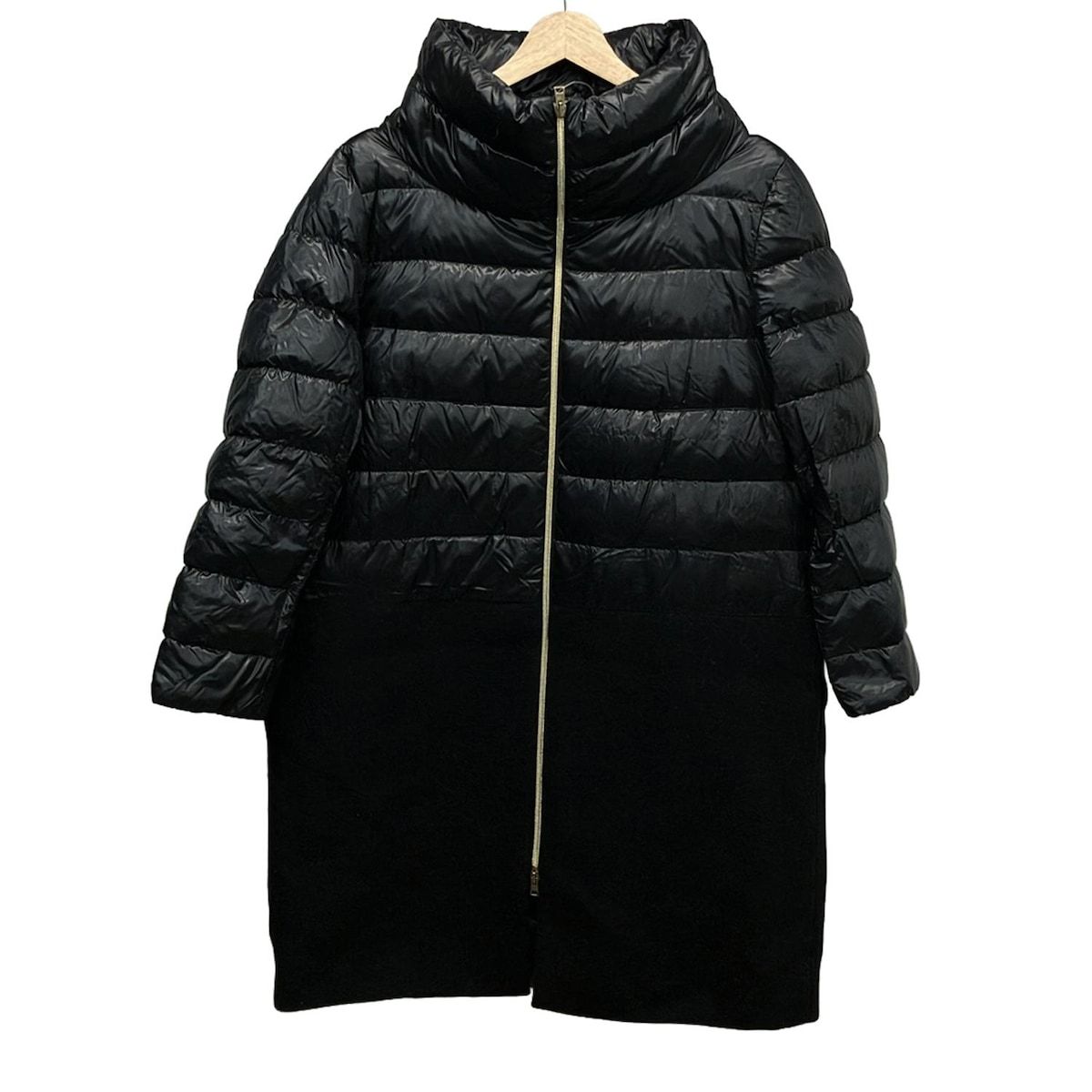 HERNO(ヘルノ) ダウンジャケット サイズ48 XL レディース美品 - 黒