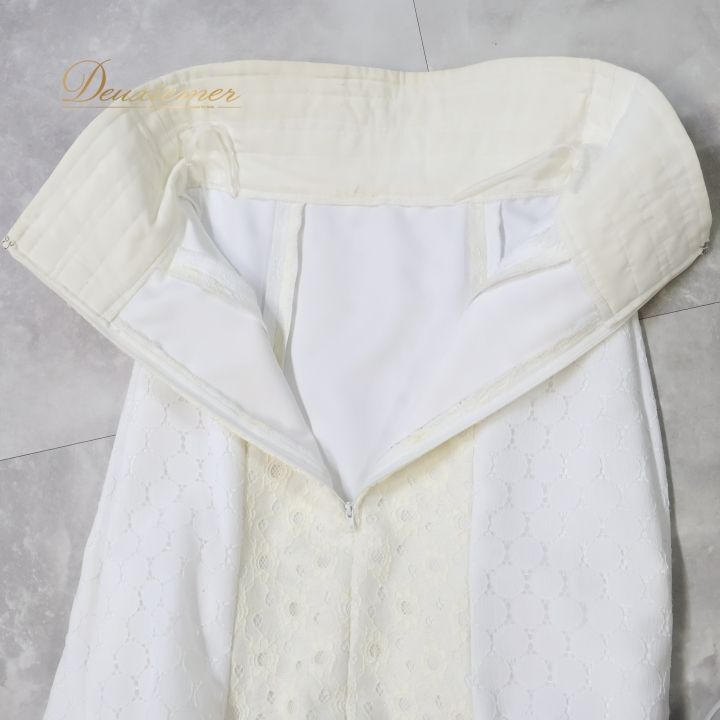 フラメンコ 衣装 ツーピース セットアップ 白 アイボリー ボランテ