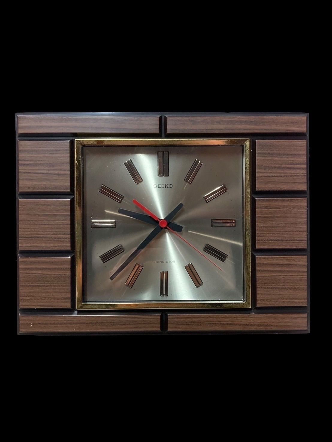 昭和 レトロ セイコー トランジスタ 壁掛け 時計 SEIKO TRANSISTOR