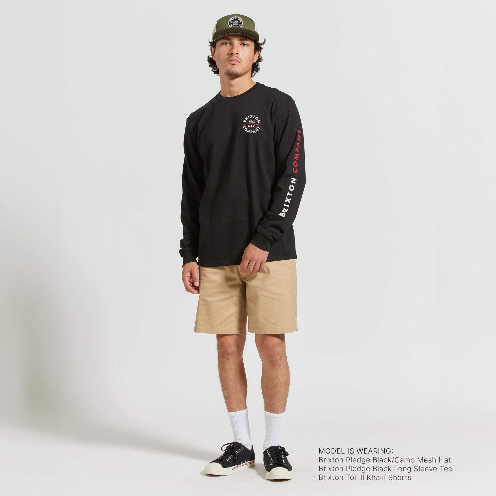 Brixton メッシュハット ホワイト One Size