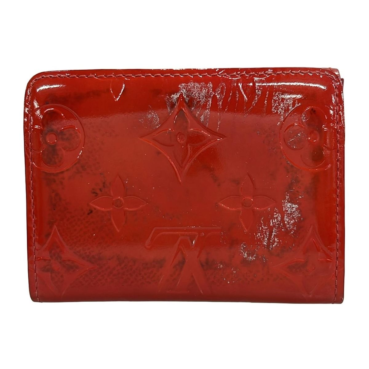 LOUIS VUITTON ルイヴィトン 財布 ラドロー M 91090 レッド レザー