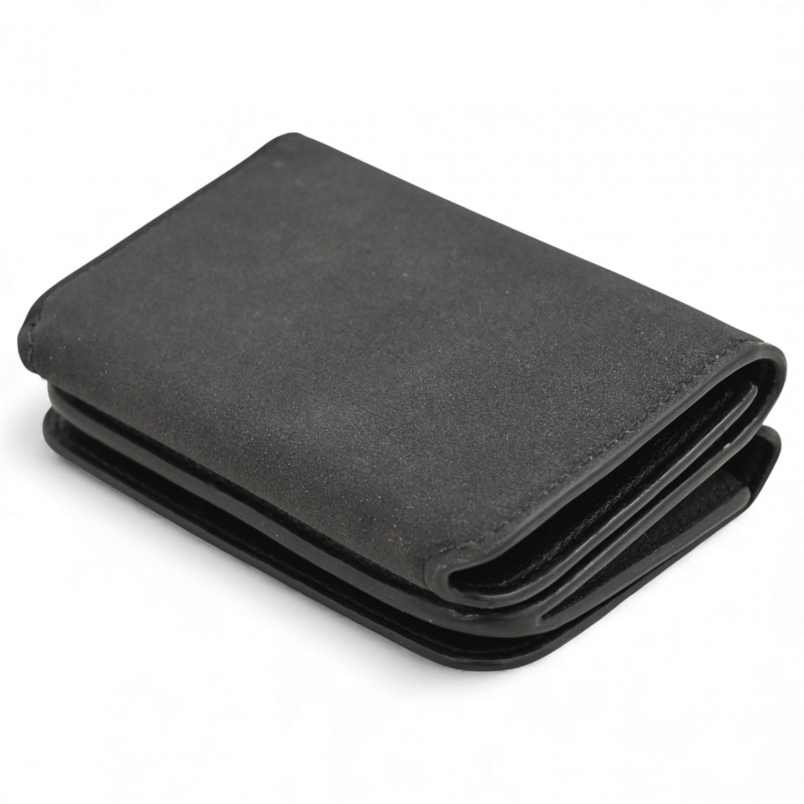  バレンシアガ ミニウォレット 三つ折り財布 ラメ ブラック Bランク ba 6913 cc 三つ折り財布 折り財布