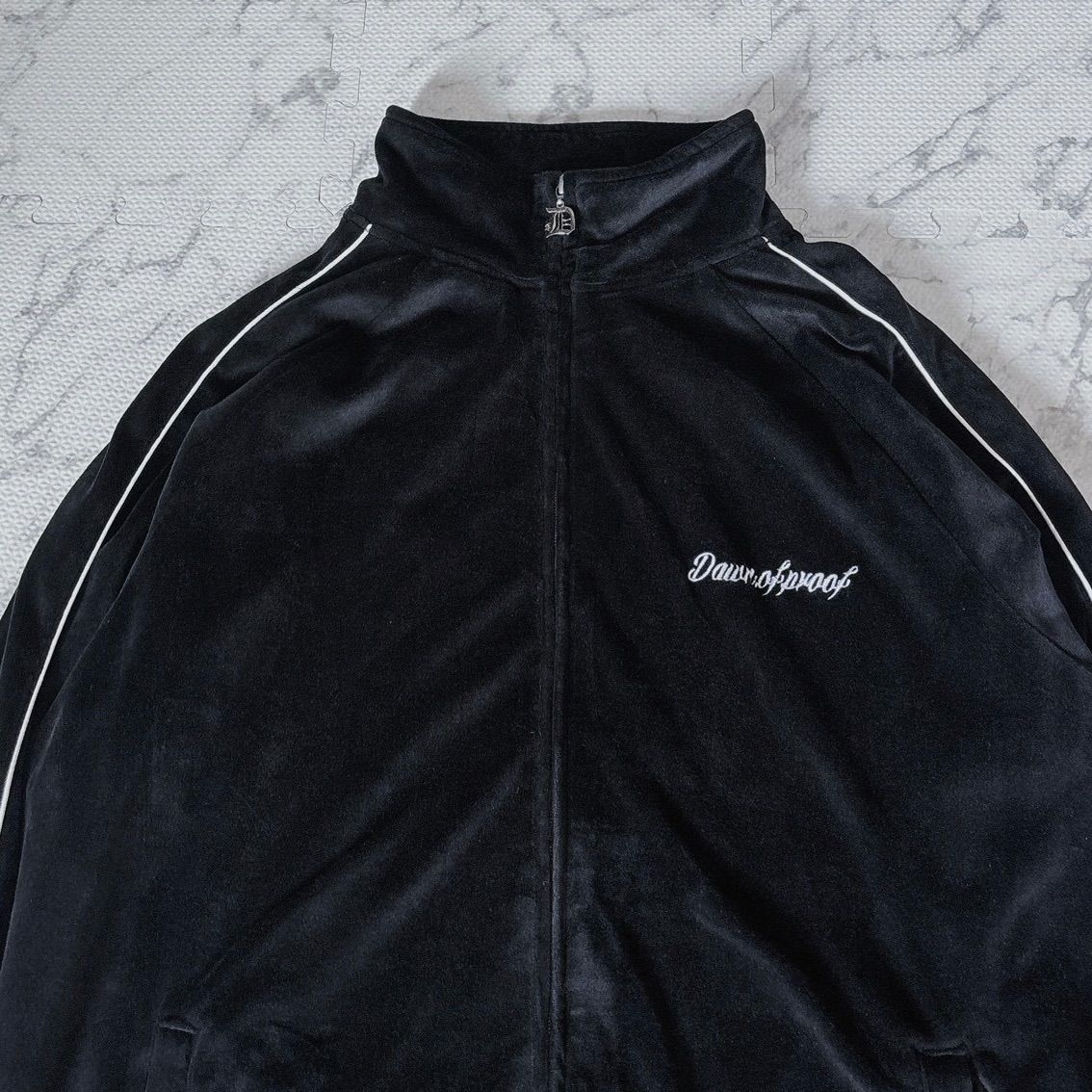 Los Angeles Territory ベロア　セットアップ　ブラック LOS ANGELES TERRITORY ロサンゼルステリトリー ベロア ジャージ