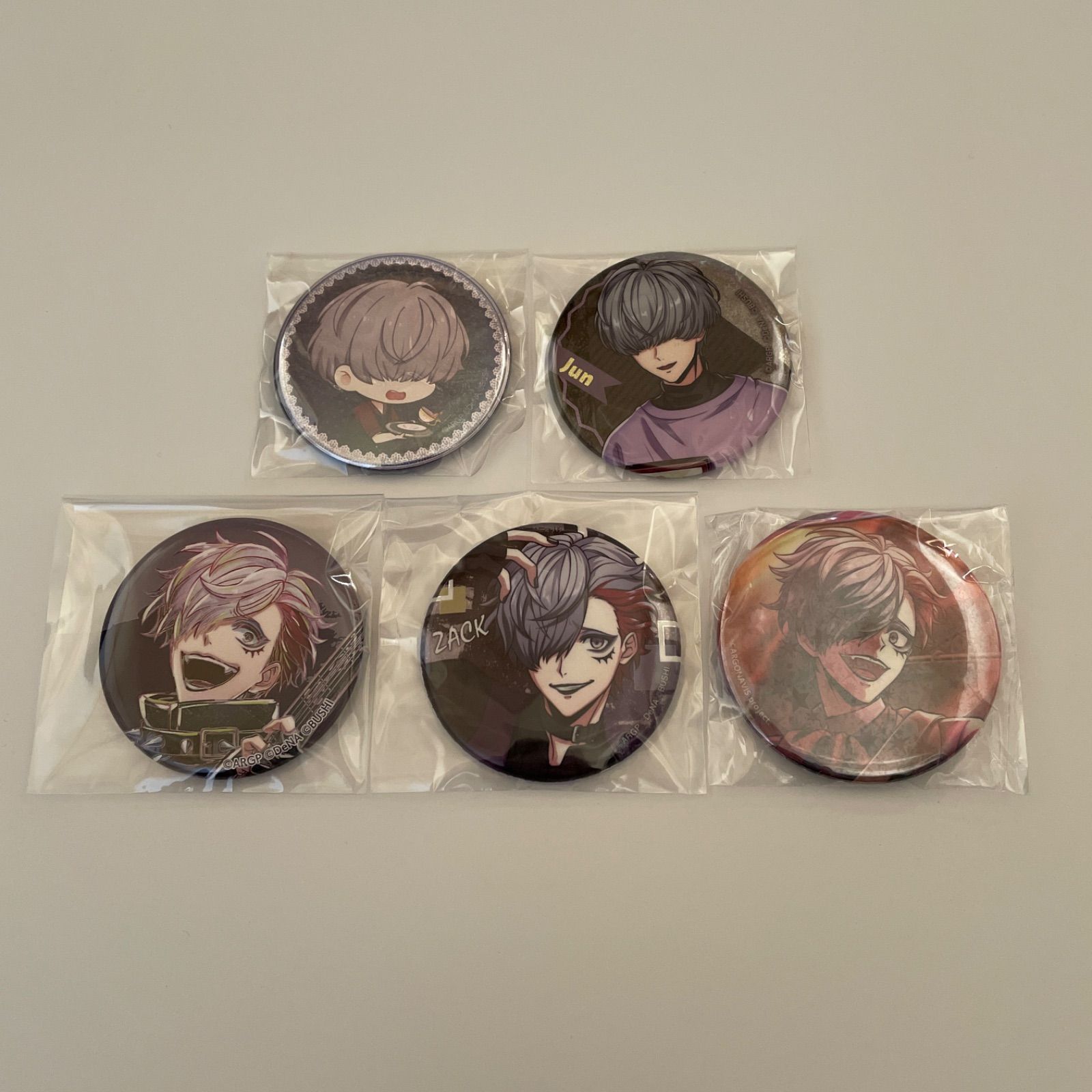 洲崎遵 from ARGONAVIS 缶バッジ計5点 id:8sδ - メルカリ