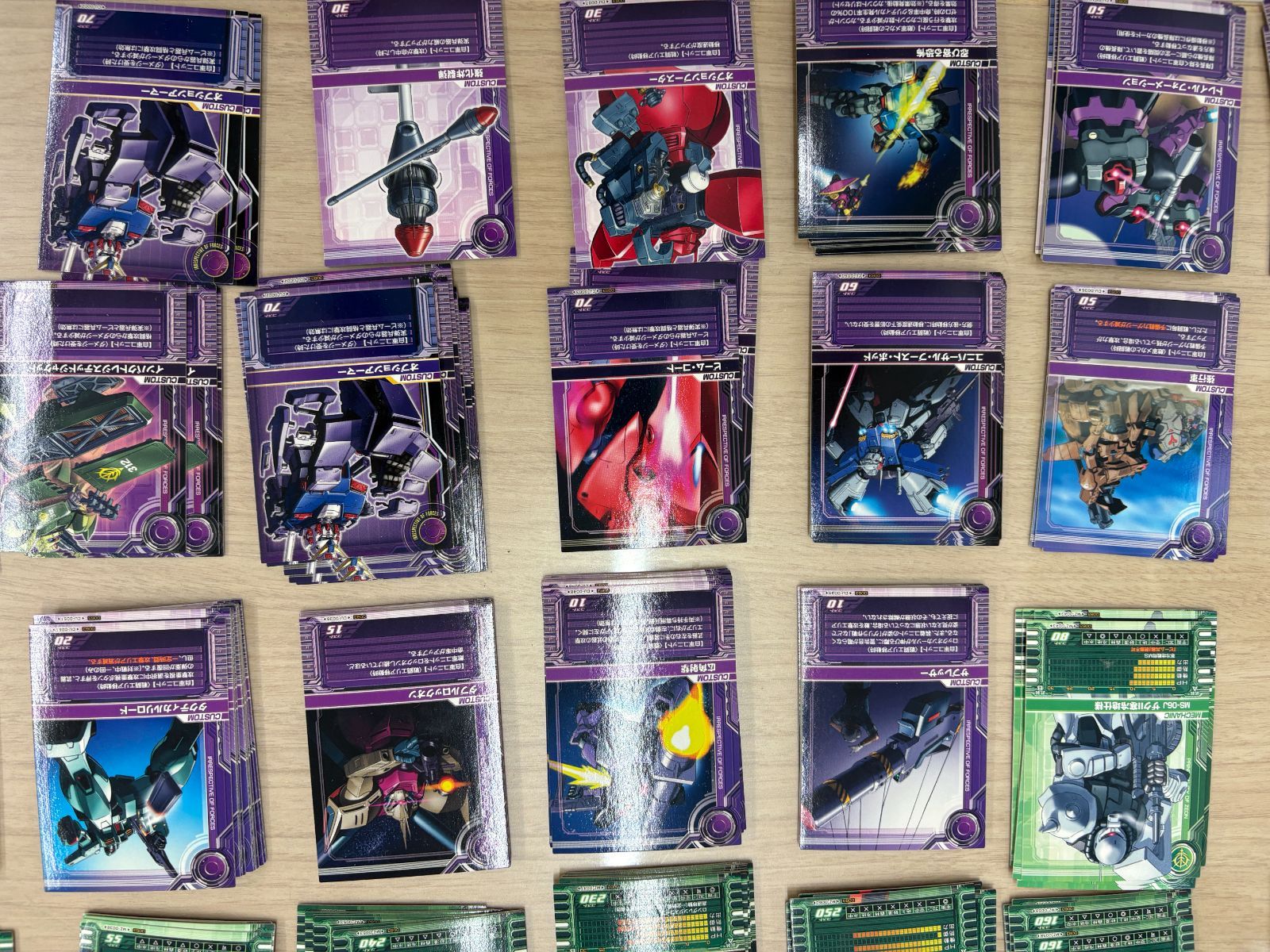  機動戦士ガンダム0083 カードビルダー 大量 以上 機体 カスタム等多数 引退品 用 その他 ゲームセンター ゲームカード