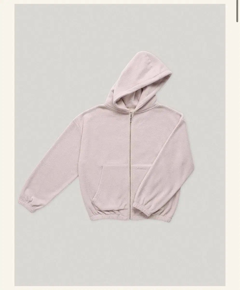 スムードムード Soap Fleece Hooded Zip Up ピンク