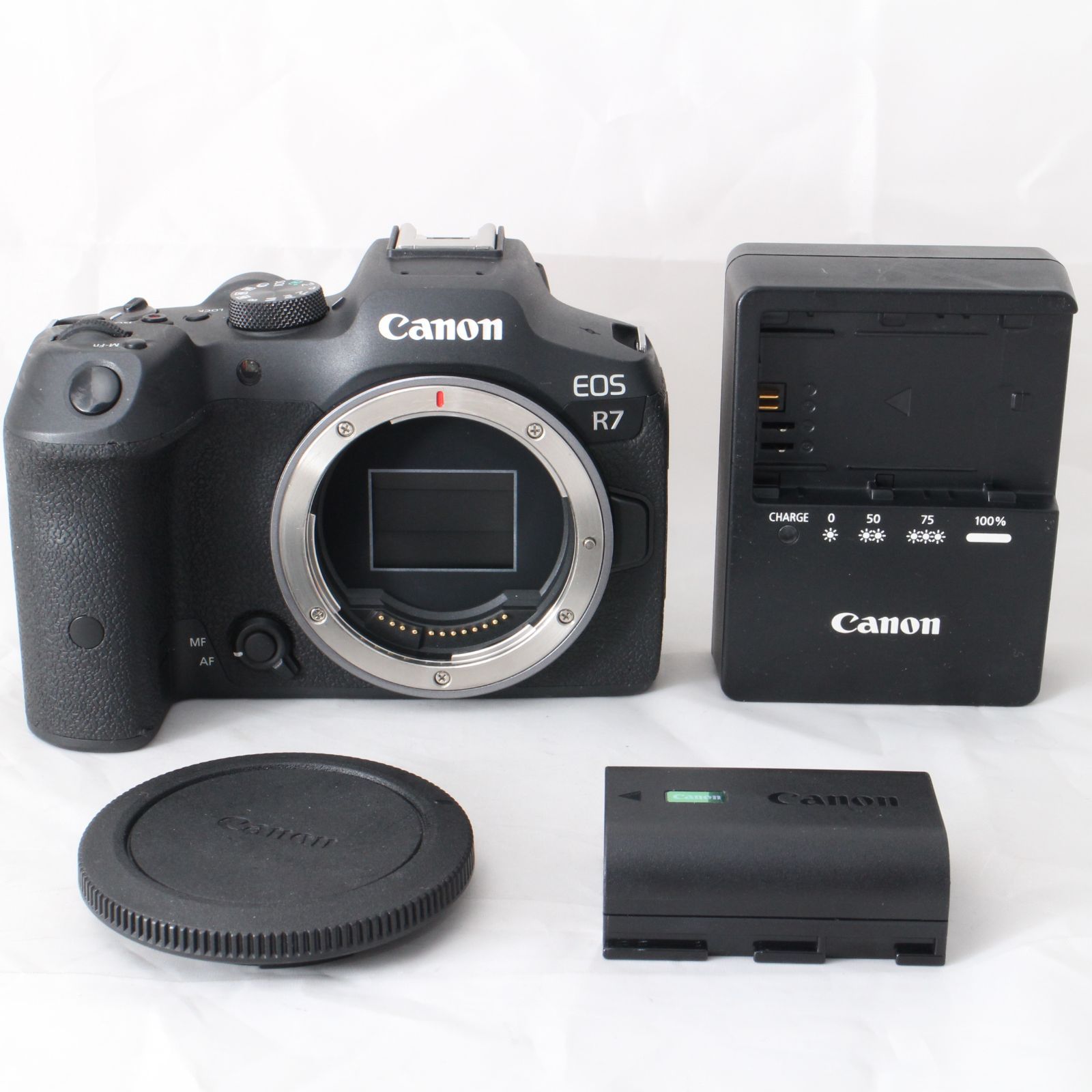 ショット数4000 Canon キヤノン ミラーレス一眼カメラ EOS R 7 ボディ 4467