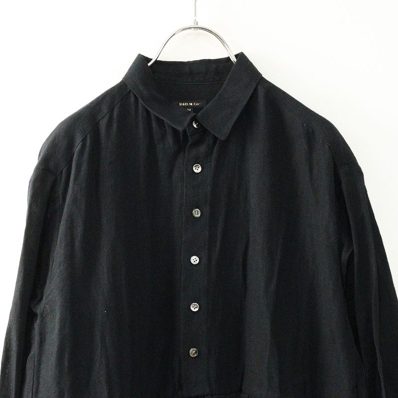 ギャザーワンピース 麻