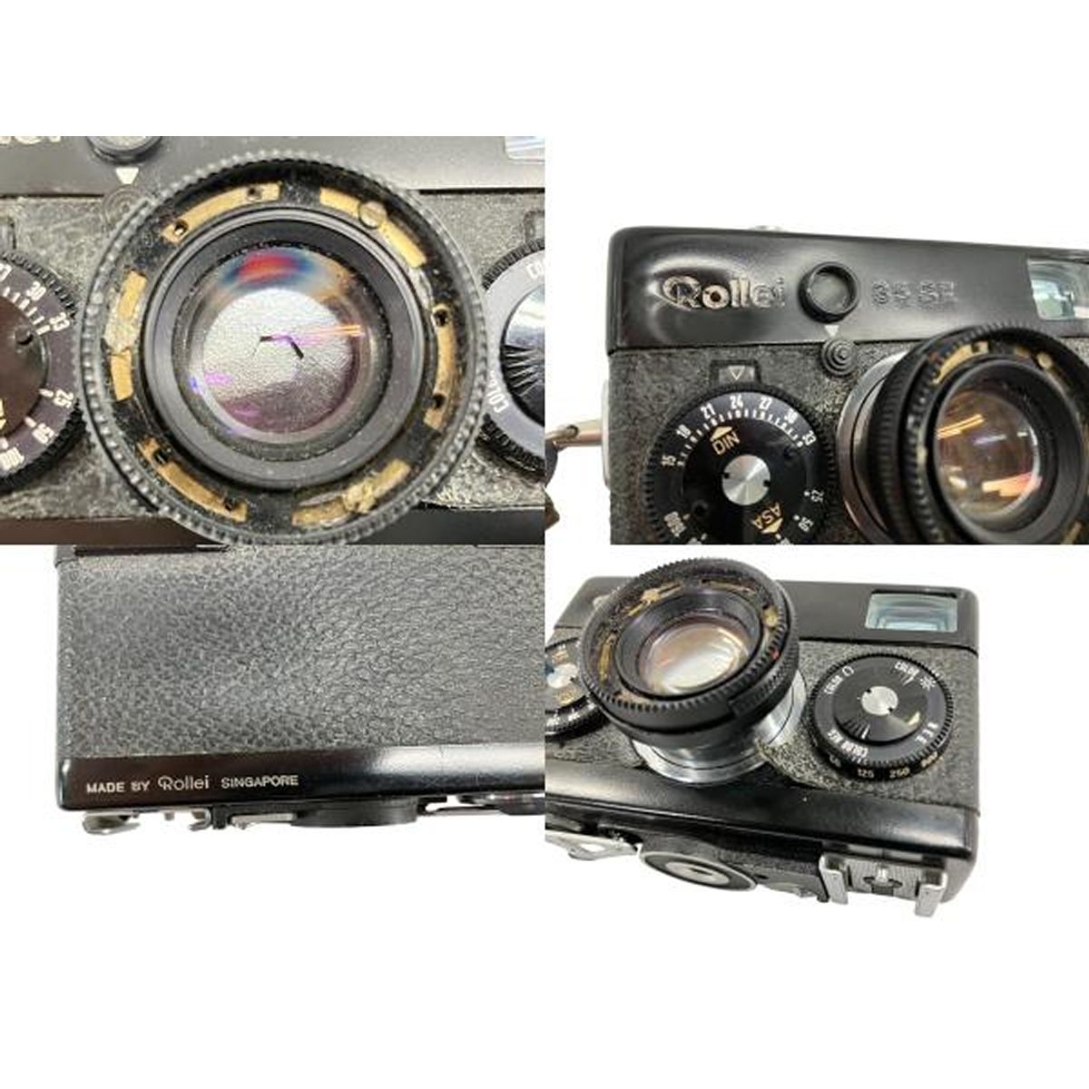 Rollei 35SE ローライ フィルムカメラ ブラック ジャンク W10716095