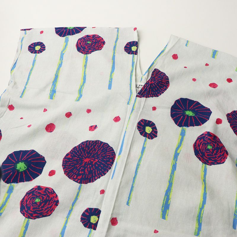 ソウソウ SOU SOU 京都 貫頭衣 長方形衣 知多木綿 伸びやか┃日本製